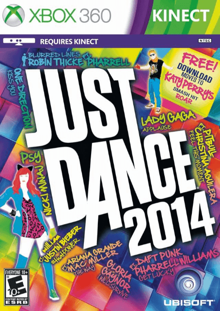 Just Dance 2014 box art for Xbox 360